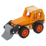 Eskavator kompakt prej druri për fëmijë