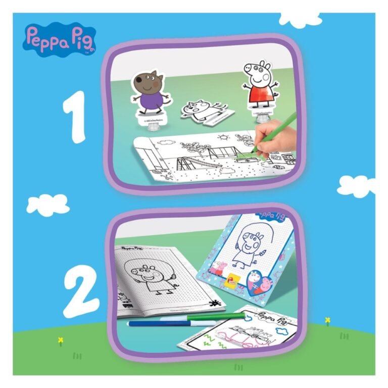 Çantë kreative për fëmijë me aktivitete – Peppa Pig (Lisciani) thumbnail 3