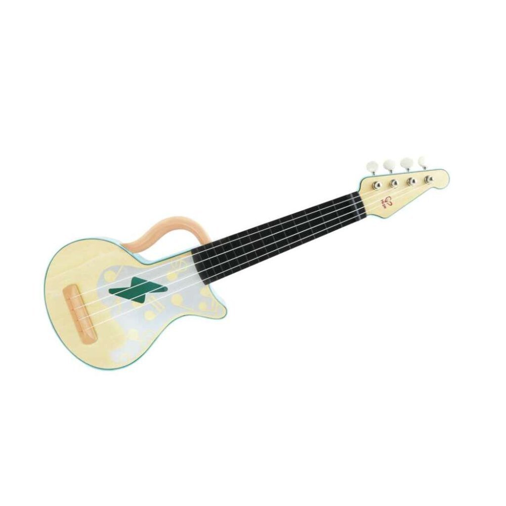 Kitarë për fëmijë Hape Rock Ukulele – instrument muzikor për fëmijë prej druri