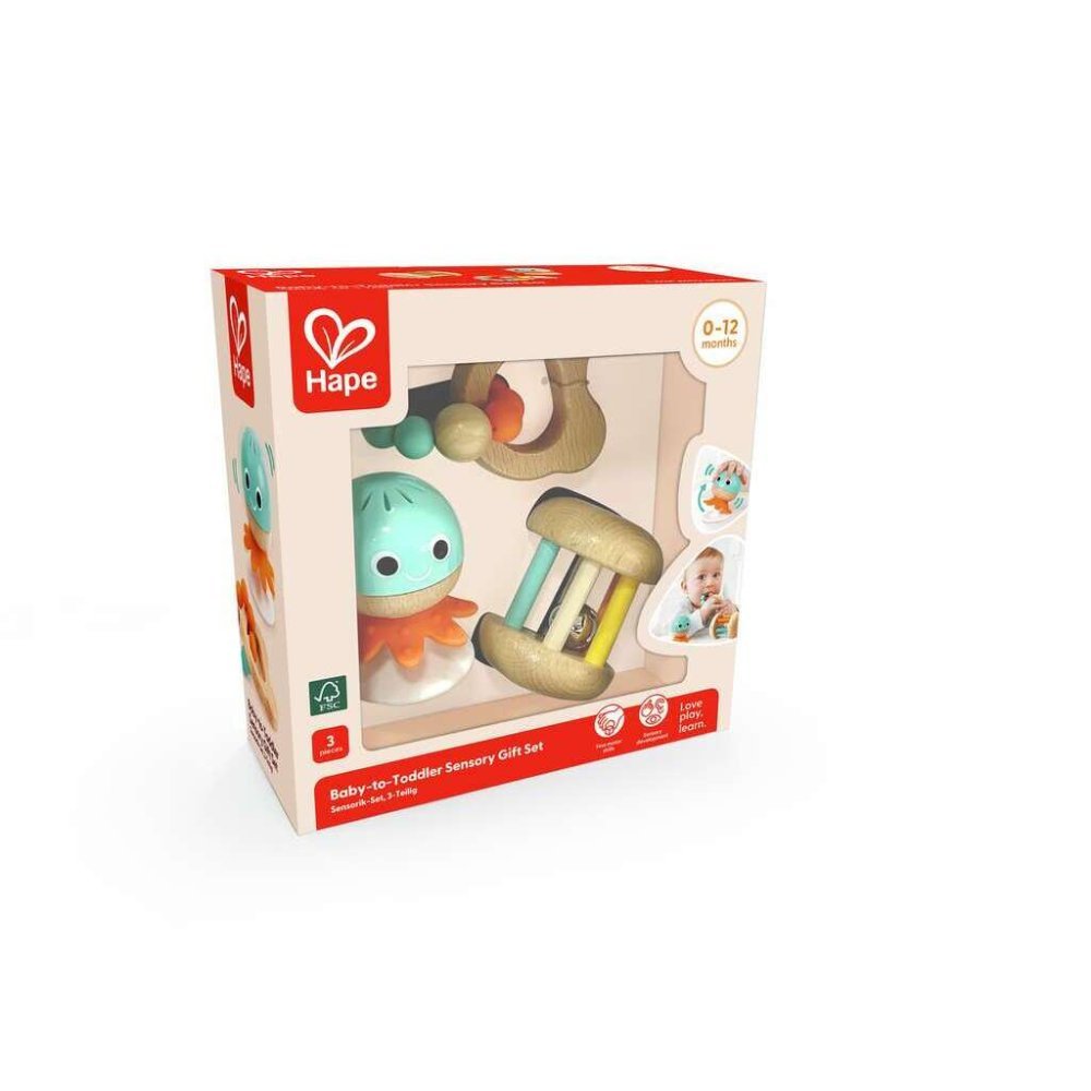 Lodra sensoriale për bebe – set lodrash edukative për zhvillim