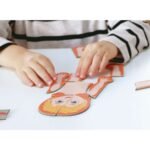 Puzzle magnetik trupi i njeriut për fëmijë - Hape - Figura 5