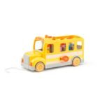 Autobus lodër prej druri për fëmijë