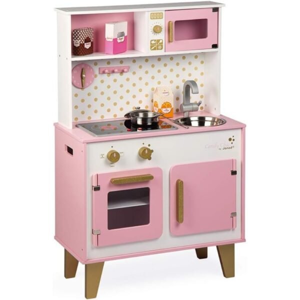 Pamje anësore e Kuzhinës prej druri Candy Chic Janod.