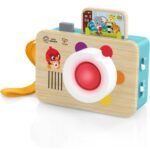 Aparat fotografik prej druri Hape Baby Einstein për bebe