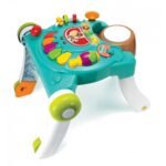 Baby Walker 3 në 1 i kthyer në tavolinë aktiviteti për bebe