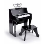 Piano elektrike prej druri me karrige - E zezë