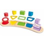 Puzzle druri me forma për renditje Hape, 11 pjesë