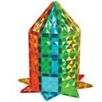 Set me pllaka magnetike Geomag - ndërtim kulle 3D