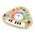 Tavolinë aktivitetesh muzikore interaktive me piano dhe zona sensoriale