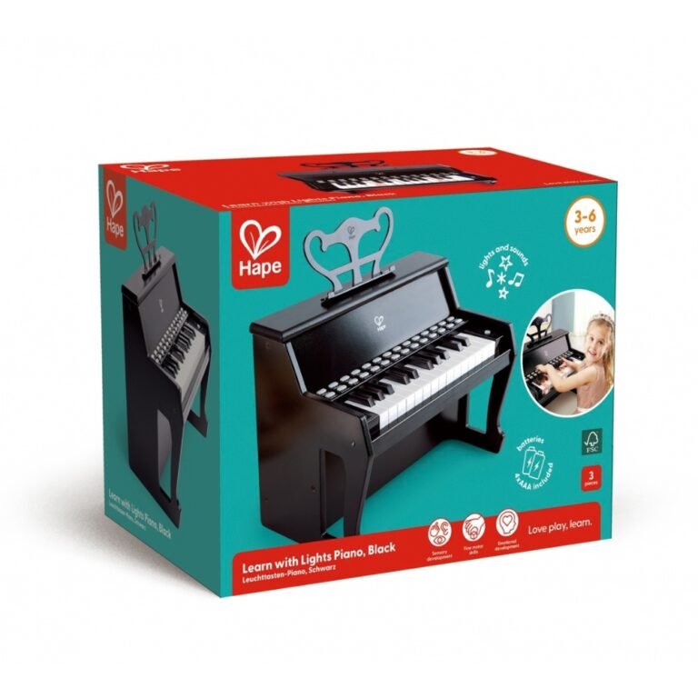 Piano elektrike prej druri – 25 taste me dritë thumbnail 3