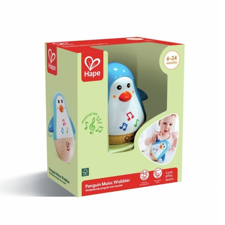 Pinguin muzikor lëkundës për bebe thumbnail 3