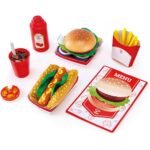 Set fast food për fëmijë me 27 pjesë Hape