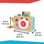 Përmasat e aparatit fotografik prej druri Hape Baby Einstein