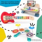 Piano sensoriale Hape Baby Einstein që lidhet me instrumente të tjera