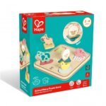 Paketimi i puzzle-it prej druri me tinguj të kafshëve Hape