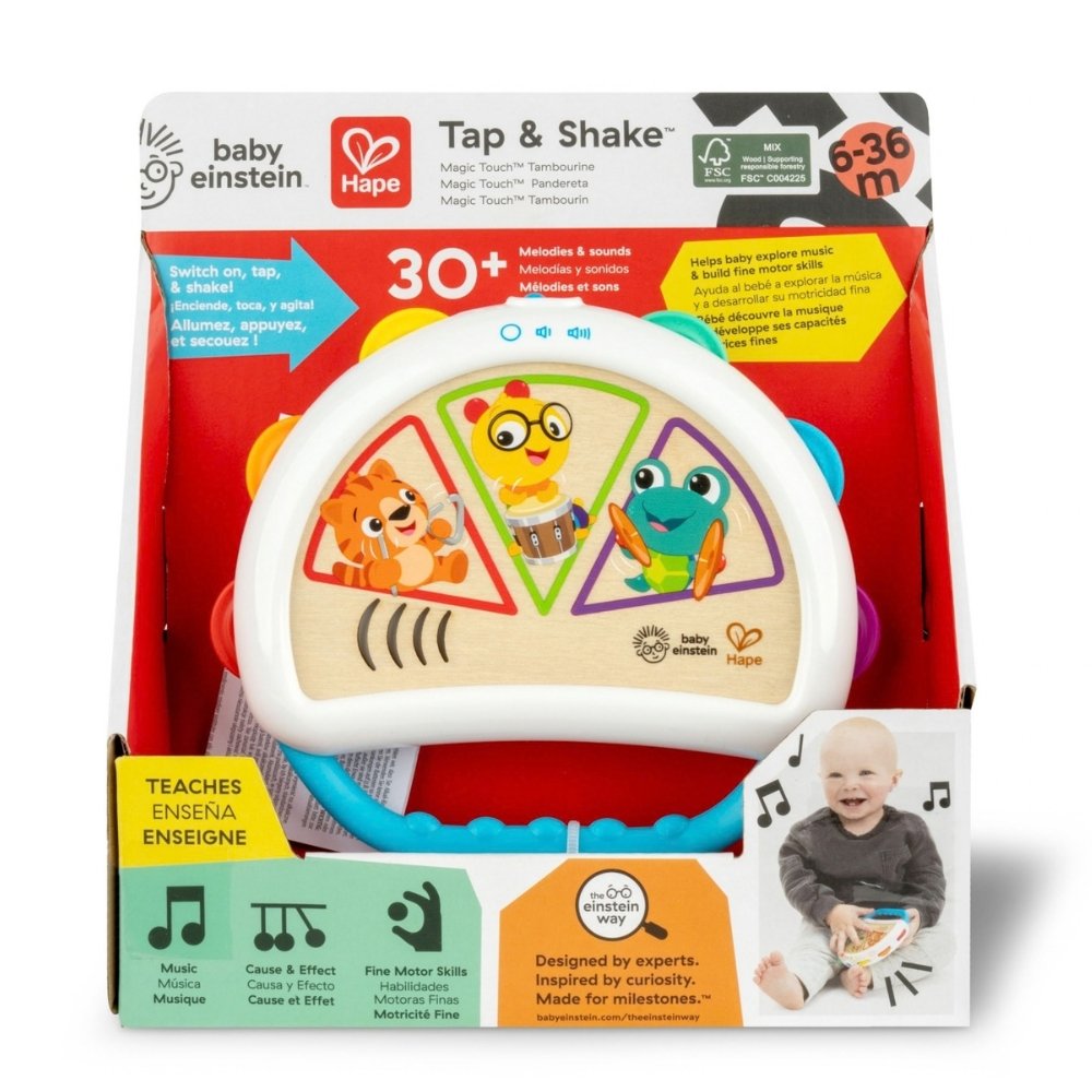 Paketimi i dajres sensoriale për bebe Hape Baby Einstein