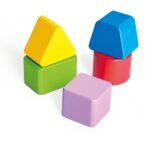 Ndërtime me format e puzzle-it prej druri Hape