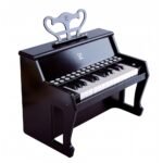 Piano elektrike prej druri Hape me mbajtëse për udhëzuesin muzikor