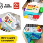 Mënyrat e lojës me kasën e marketit Hape Baby Einstein