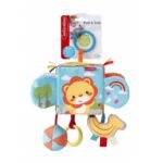 Kub sensorial për bebe Infantino me elemente për kapje