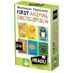 Paketimi i kartave Montessori për fëmijë Headu