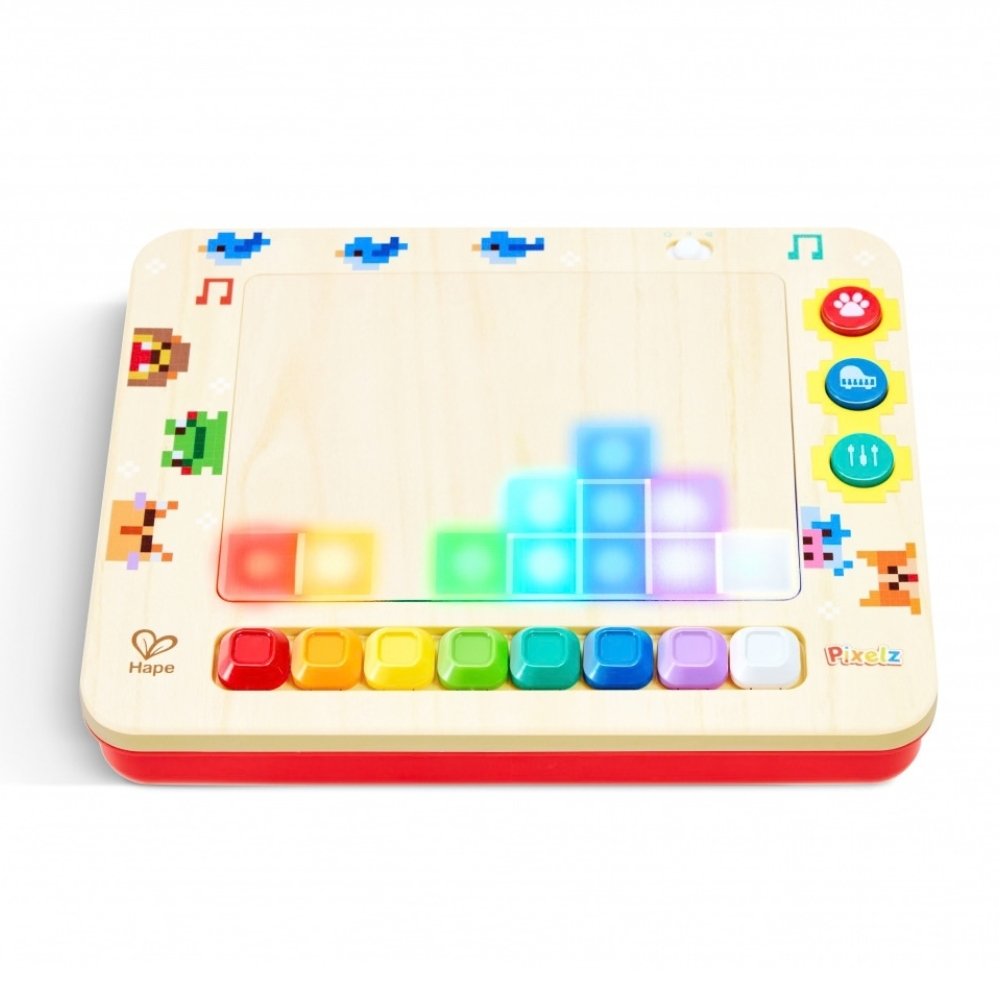 Piano muzikore për fëmijë me drita Hape Pixelz