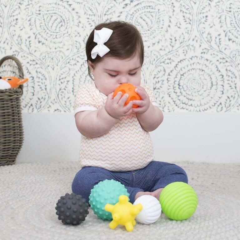 Set me topa sensorialë për bebe – 6 copë thumbnail 5