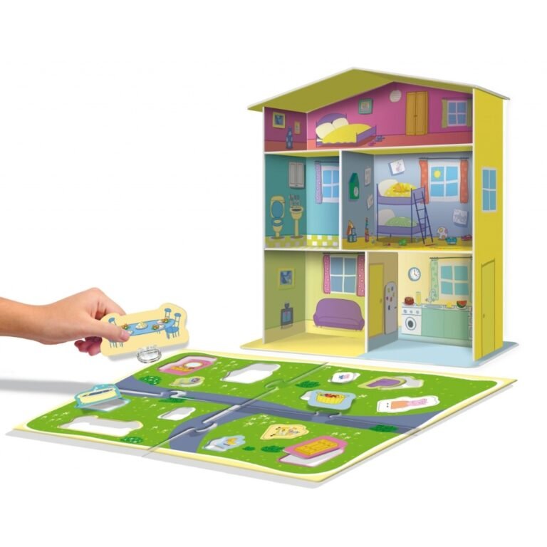 Shtëpi 3D Peppa Pig me mobilje thumbnail 4
