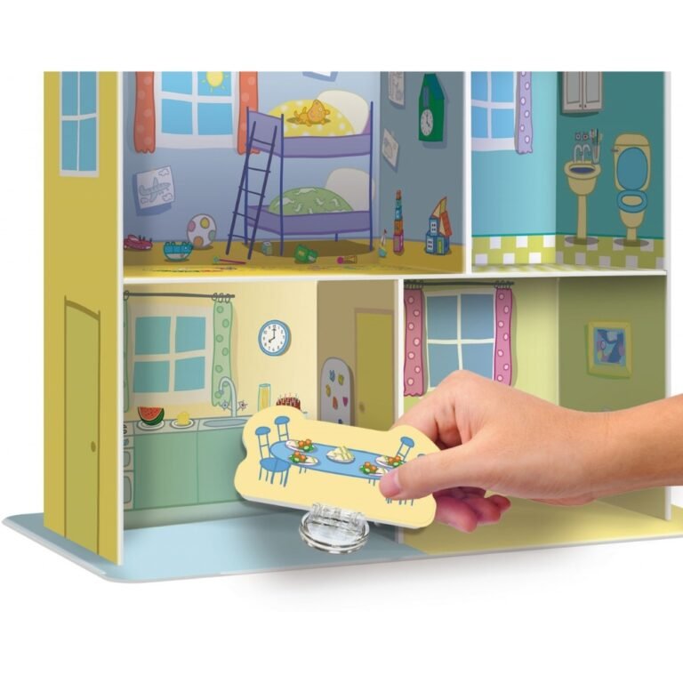 Shtëpi 3D Peppa Pig me mobilje thumbnail 5