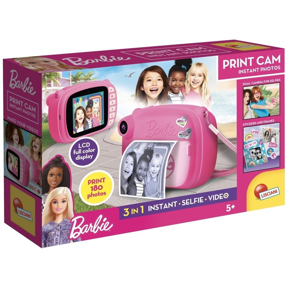 Paketimi i aparatit fotografik për fëmijë Barbie Lisciani