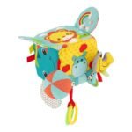 Kub sensorial për bebe me elemente të varura Infantino